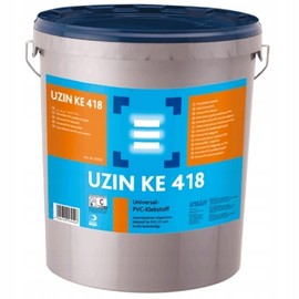 Uzin KE 418 клей для ПВХ-винила, ковролина - 14 кг