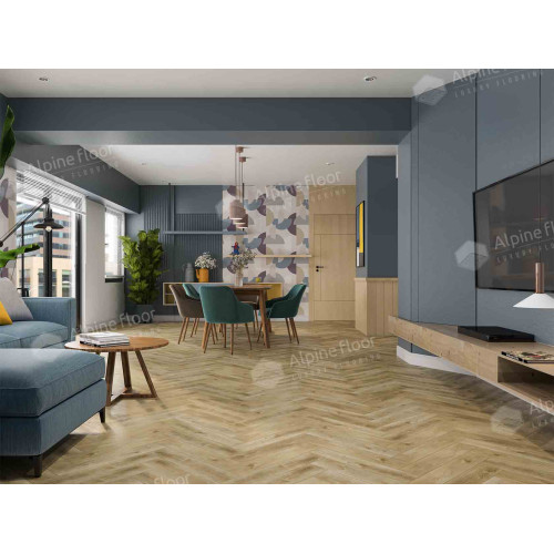 SPC Alpine Floor Дуб Кастор ЕСО 13-34 MC