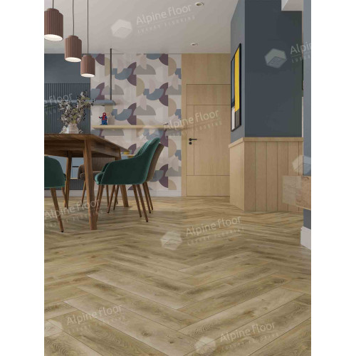 SPC Alpine Floor Дуб Кастор ЕСО 13-34 MC