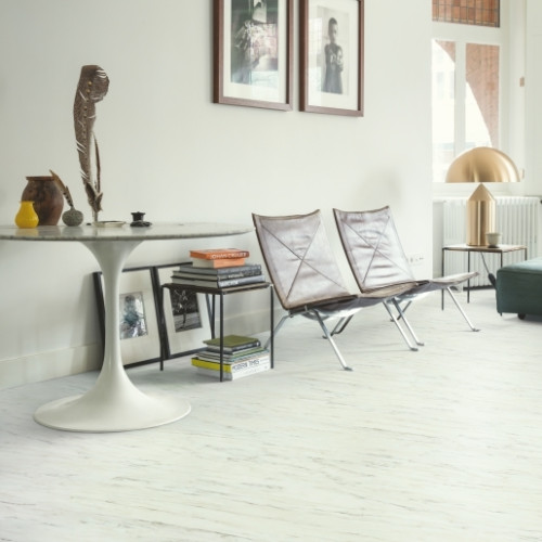 Кварцвиниловая плитка Quick Step Blush SGTC20305 Мрамор белый лунный