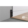 Скрытый Плинтус AlPro13 - 323 (черный RAL9005 МУАР, 2700 мм)