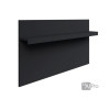 Скрытый Плинтус AlPro13 - 323 (черный RAL9005 МУАР, 2700 мм)