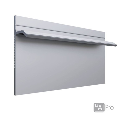 Скрытый Плинтус AlPro13 - 323 (анодированный, 2700 мм)
