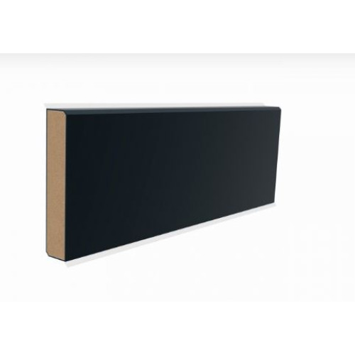 Плинтус Cubu 60x11мм чёрный (2,5м)
