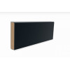 Плинтус Cubu 80x11 мм чёрный (2,5м)