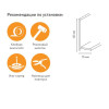 Плинтус WL 60mm (50м) Антрацит